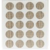Herraje para mueble - Cartón 100 Tapones Diámetro 13 mm Cambrian